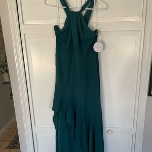 Petal and pup teal dress